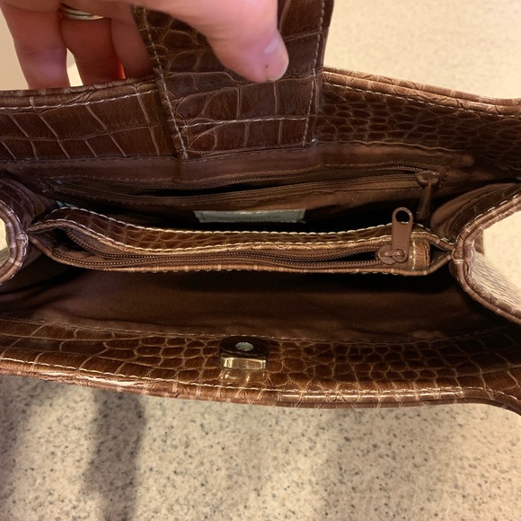 Gorgeous Vintage Alligator Embossed Liz Claiborne - Picture 6 of 7